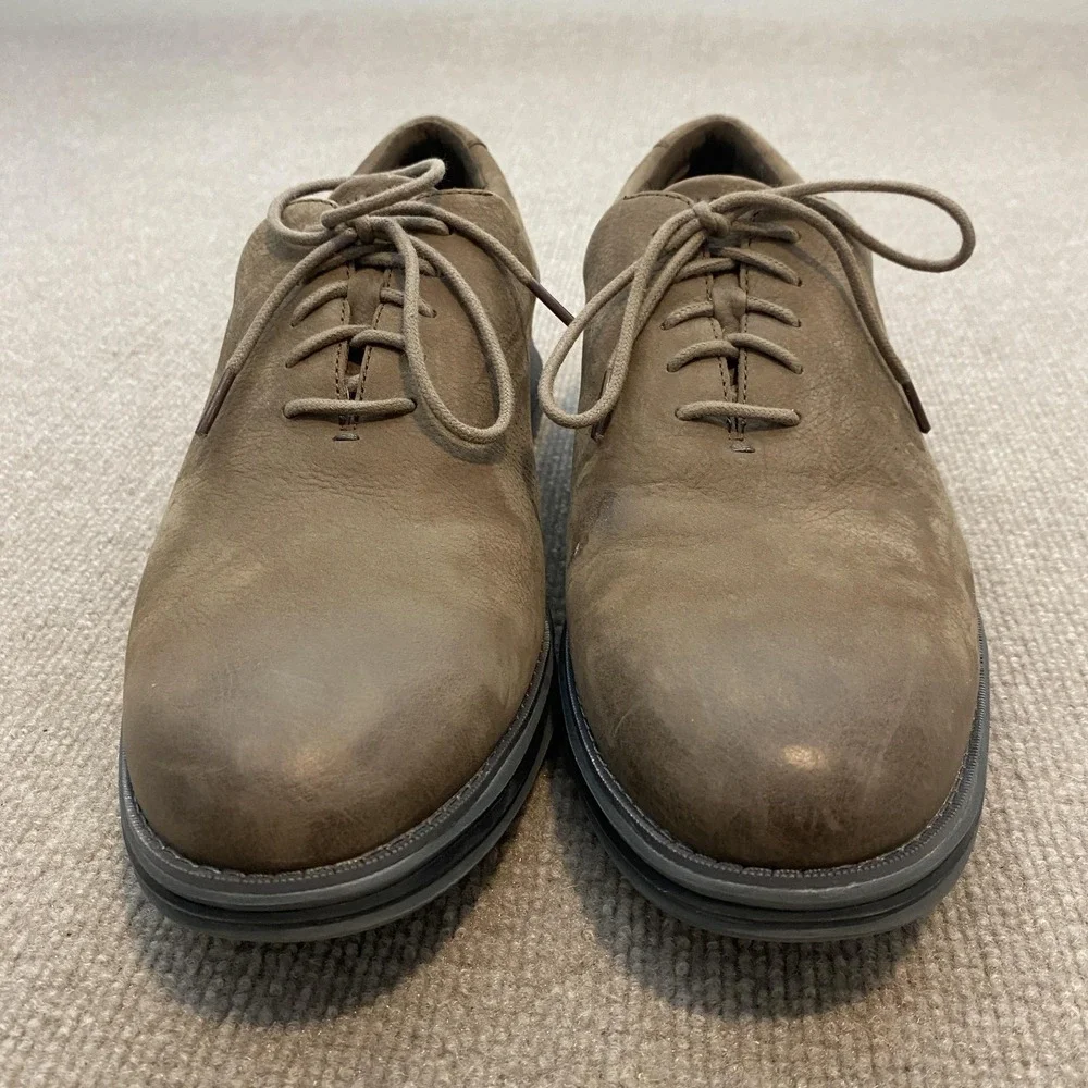 Cole Haan OriginalGrand‎ Shoes Mens Size 13 M Brown Nubuck Derby Dress C33812